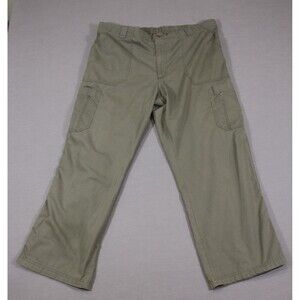 Carhartt Green Ripstop Scrub Trousers Cargo Pants Men's Size XL 38" X 29"